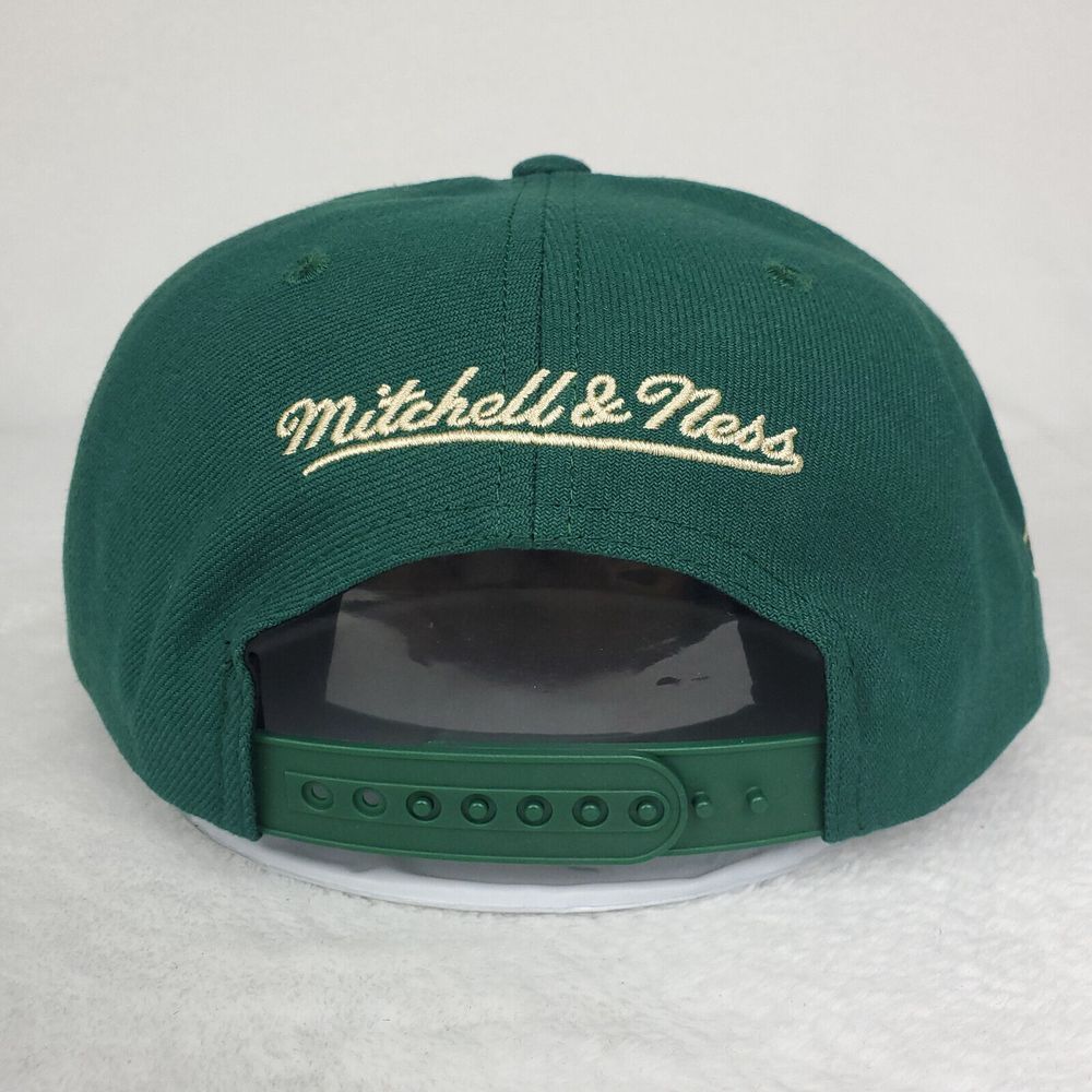 Minnesota Wild Mitchell & Ness NHL Snapback Hat Cap 3D Logo Green White NWT - Picture 5 of 8